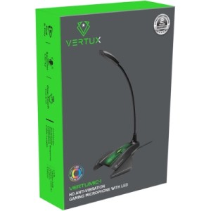 Микрофон Vertux VertuMic-1 LED USB Black (vertumic-1.black)