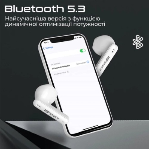 Наушники HiFuture ColorBuds2 White (colorbuds2.white)