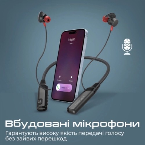 Наушники Promate Blend Black (blend.black)