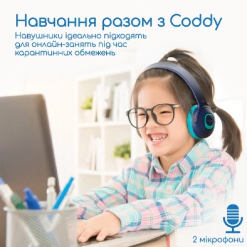 Наушники Promate Coddy Aqua (coddy.aqua)