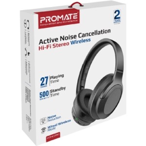 Наушники Promate Concord ANC Black (concord.black)