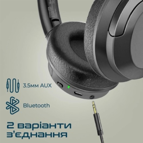 Наушники Promate Concord ANC Black (concord.black)