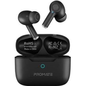 Наушники Promate ProPods Black (propods.black)