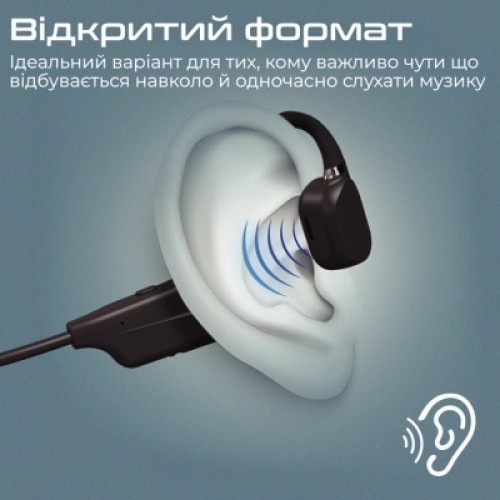 Наушники Promate Ripple Black (ripple.black)