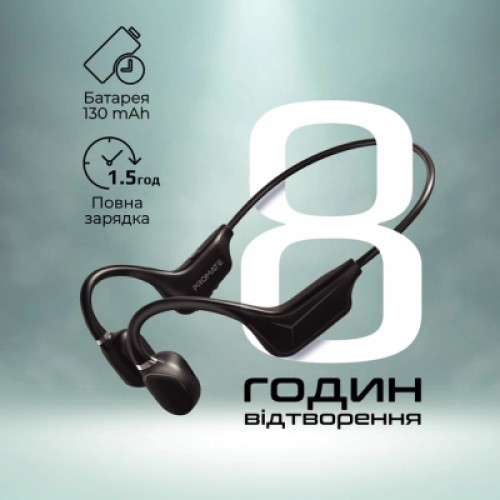 Наушники Promate Ripple Black (ripple.black)