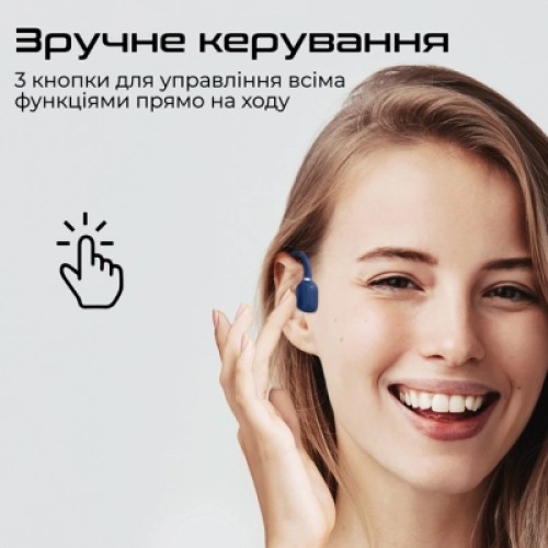 Наушники Promate Ripple Blue (ripple.blue)