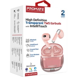 Наушники Promate TransPods Pink (transpods.pink)