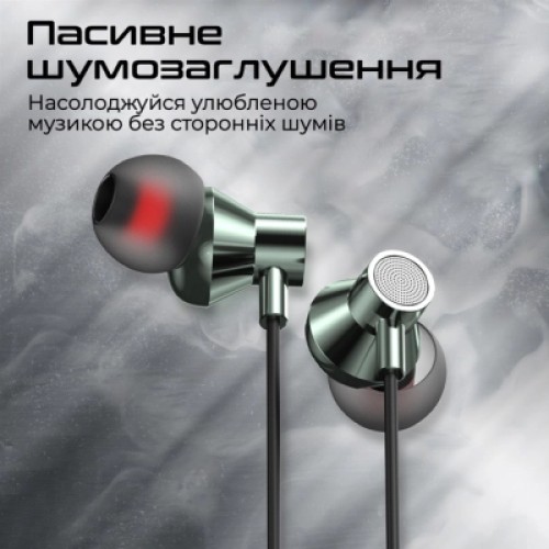 Наушники Promate Silken-C Grey (silken-c.grey)