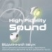Наушники Promate LumiBuds-C Silver (lumibuds-c.silver)