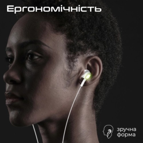 Наушники Promate LumiBuds-C Silver (lumibuds-c.silver)