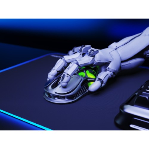 Мышка GravaStar Mercury M1 Pro magnesium alloy body BT/WL/USB-A RGB Gunmetal Gray (GRAVASTARM1PRO_GRY)