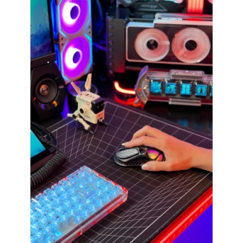 Мышка GravaStar Mercury M2 BT/WL/USB-A RGB Black (GRAVASTARM2_BLK)