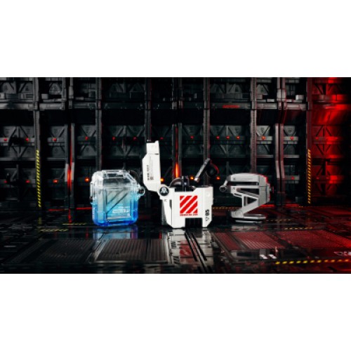 Наушники GravaStar Sirius P5 TWS BT 5.2 IPX4 Transparent Blue (GRAVASTARP5_XTAL_BLU_V2)