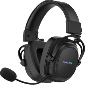 Наушники Hator Hypergang 2 Wireless Tri-Mode Black (HTA-950)