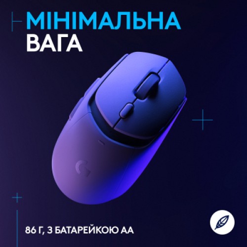 Мышка Logitech G309 Lightspeed Wireless/Bluetooth White (910-007207)