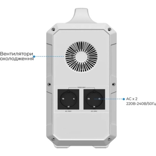 Зарядная станция BLUETTI PowerOak EB240 1000W (EB240)