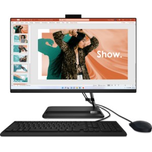 Компьютер Lenovo IdeaCentre AiO 3 27IAP7 / i5-12450H, 16, 512, KM (F0GJ010RUO)