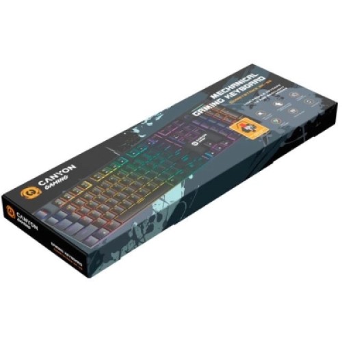 Клавиатура Canyon Cometstrike GK-55 RGB USB UA Black (CND-SKB55-US)