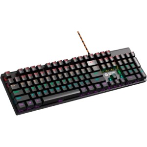 Клавиатура Canyon Deimos GK-4 Rainbow LED USB UA Black (CND-SKB4-US)
