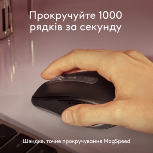 Мышка Logitech MX Anywhere 3S для MAC Wireless Space Grey (910-006947)