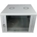Шкаф настенный Eserver 9U 19" 600х600х503 (Ш*Г*В), сктекло, серая (ES-Е960G)