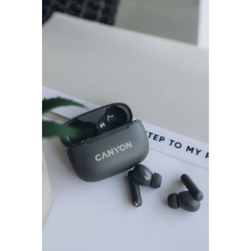 Наушники Canyon TWS-10 OnGo ANC ENC Graphite (CNS-TWS10B)
