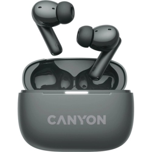 Наушники Canyon TWS-10 OnGo ANC ENC Graphite (CNS-TWS10B)