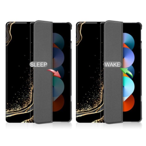 Чехол для планшета BeCover Smart Case Apple iPad Air 11" M2/M3 (2024/2025) Black Abstraction (711598)