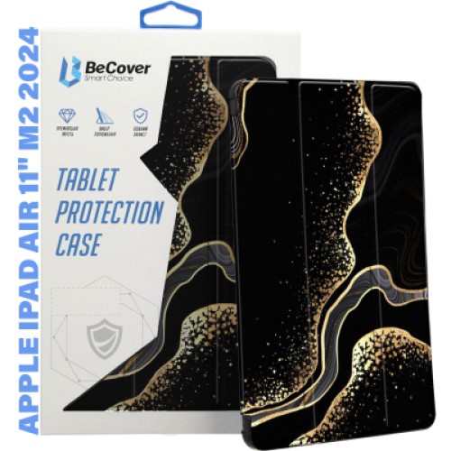 Чехол для планшета BeCover Smart Case Apple iPad Air 11" M2/M3 (2024/2025) Black Abstraction (711598)