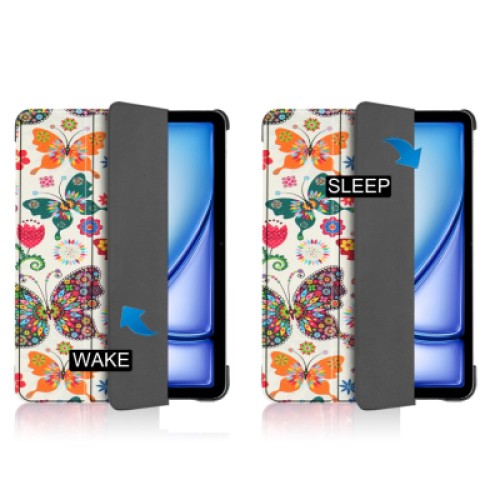 Чехол для планшета BeCover Smart Case Apple iPad Air 11" M2/M3 (2024/2025) Butterfly (711599)