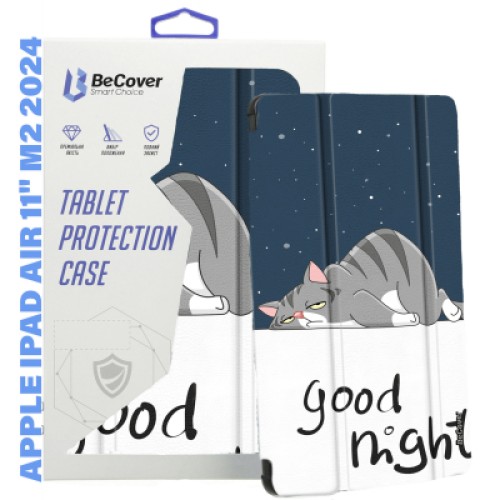 Чехол для планшета BeCover Smart Case Apple iPad Air 11" M2/M3 (2024/2025) Good Night (711604)
