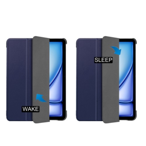 Чехол для планшета BeCover Smart Case Apple iPad Air 13" M2/M3 (2024/2025) Deep Blue (711612)