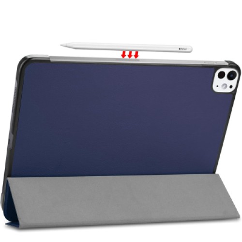 Чехол для планшета BeCover Smart Case Apple iPad Pro 11" M4 2024 Deep Blue (711622)