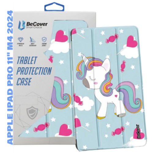 Чехол для планшета BeCover Smart Case Apple iPad Pro 11" M4 2024 Unicorn (711642)
