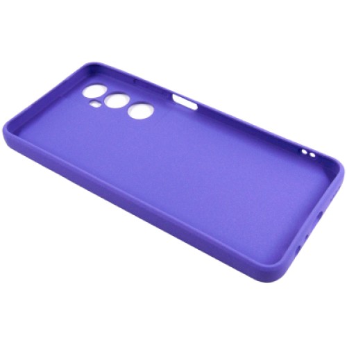 Чехол для мобильного телефона Dengos Carbon Realme C65 (purple) (DG-TPU-CRBN-198)