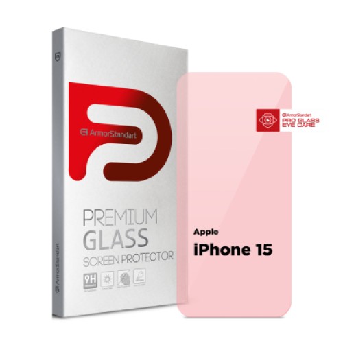 Стекло защитное Armorstandart Pro Eye Care Apple iPhone 15 (ARM77675)