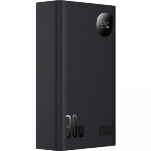 Батарея универсальная Baseus Adaman 2 20000mAh 30W, PD, QC/3.0, SCP, Oppo Super VOOC (PPAD050101)