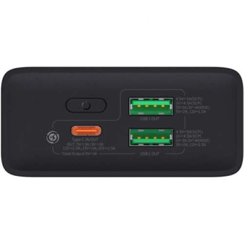 Батарея универсальная Baseus Adaman 2 20000mAh 30W, PD, QC/3.0, SCP, Oppo Super VOOC (PPAD050101)