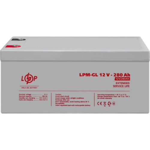 Батарея к ИБП LogicPower LPM-GL 12V - 280Ah (13185)
