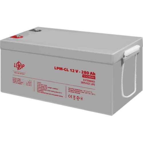 Батарея к ИБП LogicPower LPM-GL 12V - 280Ah (13185)