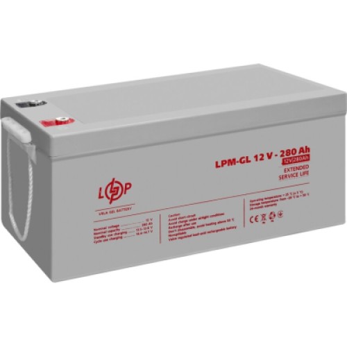 Батарея к ИБП LogicPower LPM-GL 12V - 280Ah (13185)