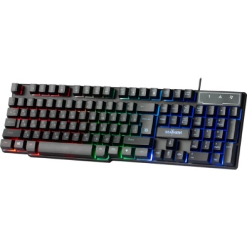 Клавиатура Defender Mayhem Mayhem GK-360DL USB UA Black (45362)