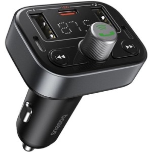FM модулятор Baseus S-09 Lite Series Black (C10762300113-00)