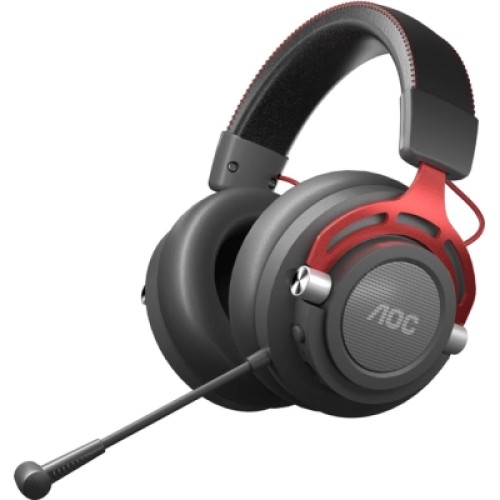 Наушники AOC GH401 50 мм Wireless/3.5мм/USB Multi Platform connect Black (GH401)