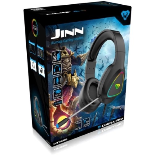 Наушники Media-Tech Cobra Pro Jinn RGB Black (MT3605)
