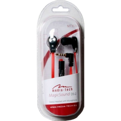 Наушники Media-Tech Magicsound DS-2 Black-Red (MT3556R)