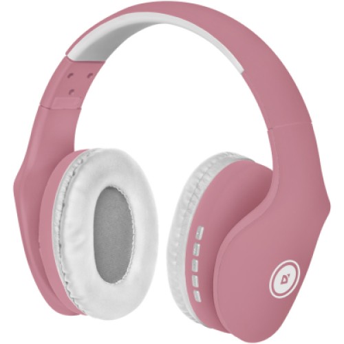 Наушники Defender FreeMotion B525 Bluetooth Pink-White (63528)