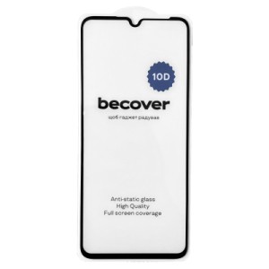 Стекло защитное BeCover Realme Note 50 10D Black (711669)