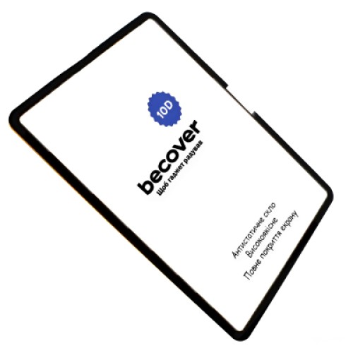 Стекло защитное BeCover 10D Apple iPad Pro 13" M4 2024 Black (711678)