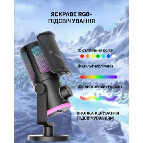 Микрофон Fifine AM6 USB Black (AM6)
